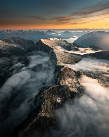 Wandbild Berge Kanada