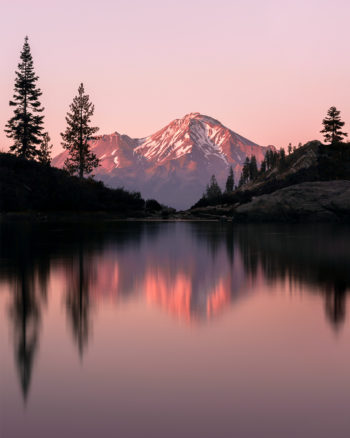 Wandbild Mount Shasta