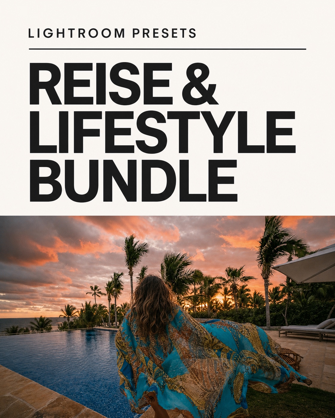 Cover für Lightroom Presets Reise und Lifestyle Bundle