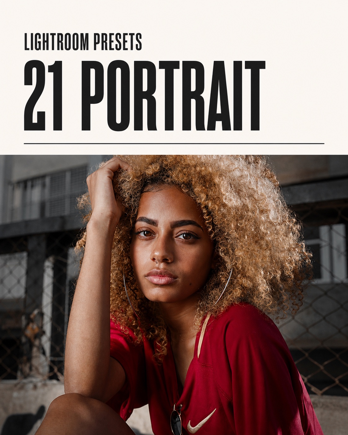Cover für Lightroom Presets Portrait