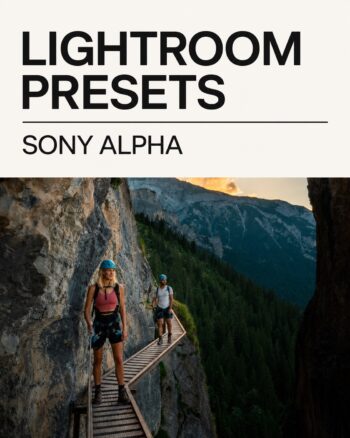 Cover für Lightroom Presets für Sony Alpha
