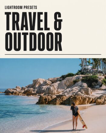 Cover für Lightroom Presets Travel und Outdoor